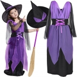 Girls’ witch costume with hat
