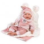 Guca Olivie – realistic weighted baby doll 42 cm with soft body