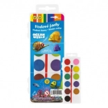 Watercolors Ocean World with Brush