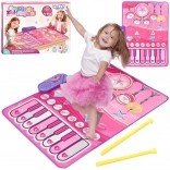 Woopie kids' musical mat 2-in-1 piano and drums interactive