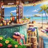 Puzzle strandbar 1500 stukjes RAVENSBURGER