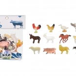 Set of 12 Farm Animal Figures