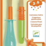 DJECO pinceaux de peinture pour tout-petits