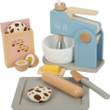 Robot de cuisine en bois avec accessoires SMALL FOOT Tasty