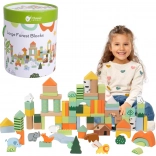 Blocs en bois créatifs Monde forestier de Classic World