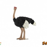Realistic Plastic Ostrich Figurine