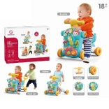 Loopwagen en loopfiets voor kinderen 3-in-1 – oranje