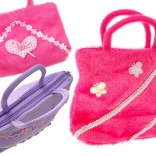 Meisjes handtas cosmetisch met rits