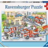 RAVENSBURGER Puzzel Helden in actie 2x24 stukjes