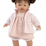 Llorens Vera – poupée parlante réaliste avec sons et corps souple, 33 cm