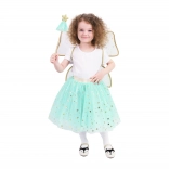 Children's Costume Green Fairy with Wand and Wings