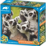3D-puzzel lemur – 150 stukjes