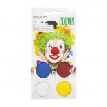 Clown Gezichtsschilder Set