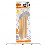 Set ronde schilderkwasten 1–6