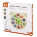 VIGA houten wandbord – cijfers matchen, FSC, Montessori