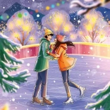 Puzzle Liebespaar 1000 Teile MAGNOLIA