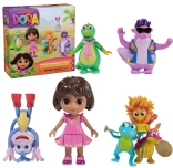 Dora ontdekt de wereld – set van fantastische vriendjes, 5 figuren