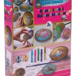 Rock Painting – Sparkling Unicorn