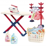 Woopie Children's Ironing Set XXL with Ironing Board and Laundry Basket