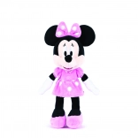 Jouet en peluche Minnie en robe rose, 30 cm