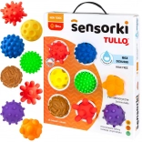 TULLO Sensory Balls, 8 pcs, No Holes