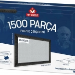 Black Puzzle Frame 85x60 cm