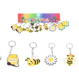 Bijen-sleutelhanger