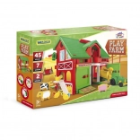 Play House boerderij – speelset met figuurtjes en tractor 37 cm