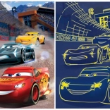 Puzzel Cars 3 winnende ronde 100 XL stukjes