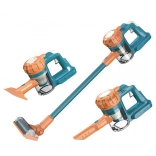 Kinderstofzuiger blauw-oranje