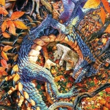 Cobble Hill puzzel Abby en haar draak 1000 stukjes