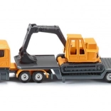 Ensemble de véhicules Caravan avec pelle mécanique
