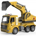 Constructiegraafmachine met vliegwielaandrijving met licht- en geluidseffecten 28 cm