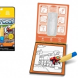 Magisch Schilderen met Water Vervoersmiddelen Kleurboek