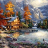 Puzzel Plak om over na te denken van Grafika, 1000 stuks