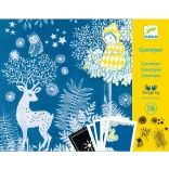 Créations sur papier photo DJECO - Au clair de la lune