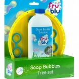 Fru Blu ensemble arbre à bulles avec solution 0,4 L