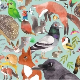 Puzzle 500 Pieces Garden Residents