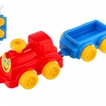 Plastic toy train with detachable car, 41 cm
