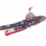 Woodcraft Wooden 3D Puzzle Aircraft Carrier Liaoning