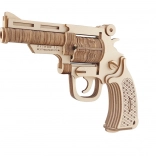 Woodcraft Wooden 3D Puzzle – Revolver