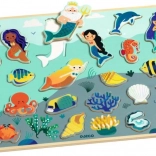 DJECO wooden shape sorter Sea World