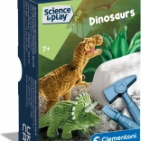 Clementoni Science & Play mini-set dinosaurussen