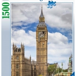 Puzzle 1500 pièces – chat amusant sur l’horloge de Big Ben RAVENSBURGER