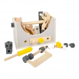 Caisse à outils en bois 2-en-1 Miniwob