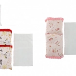 Dekentje en kussentje met matje voor poppen