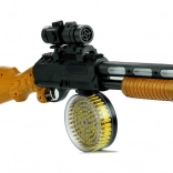 Interactief speelgoed geweer AK 868-1 met geluids- en lichteffecten