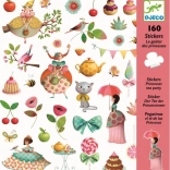 DJECO stickers prinsessenfeest, 160 stickers