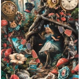 Clementoni Puzzle Un autre jour au Pays des Merveilles 1000 pièces