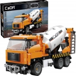 Bouwset CaDA betonwagen – betonmixer, 368 onderdelen